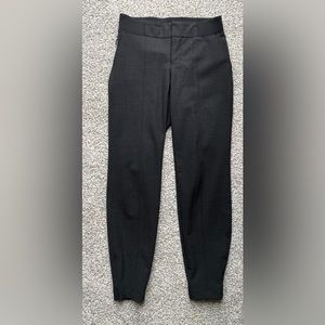 Athleta Midtown Wool Blend Trouser dress slacks, dark gray women’s Size 2